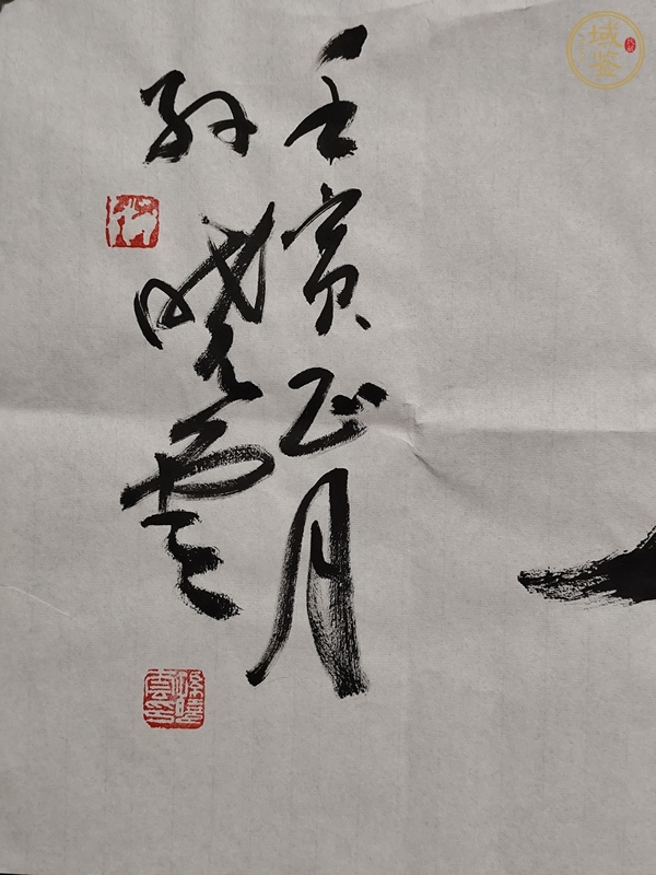 古玩字畫(huà)孫曉雲(yún)款行書(shū)橫幅真品鑒賞圖