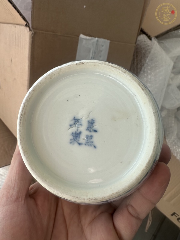 古玩陶瓷青花雉雞牡丹圖葫蘆瓶，注意品相真品鑒賞圖