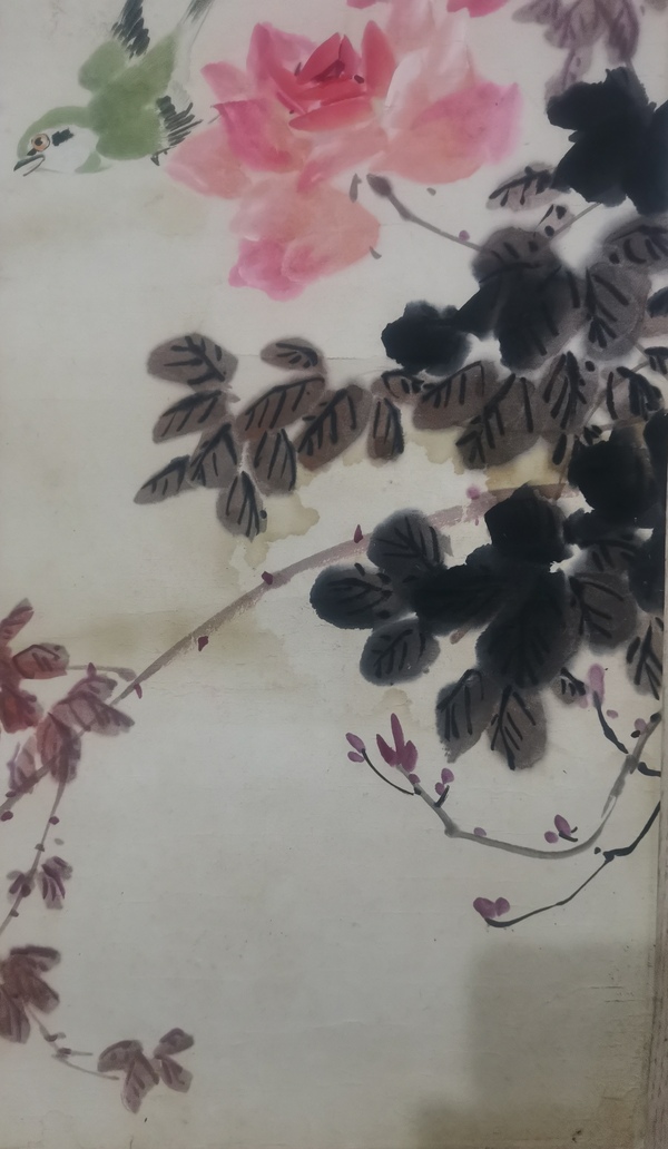 古玩字畫四川攀枝花美協(xié)副主席成都美協(xié)理事白明祥花鳥拍賣,當(dāng)前價(jià)格699元