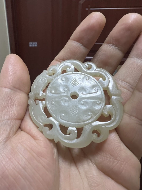 古玩玉器出廓璧拍賣，當(dāng)前價(jià)格5500元