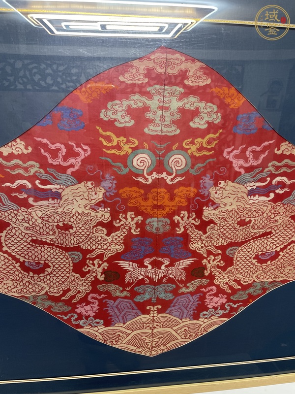 古玩雜項(xiàng)龍紋織金真品鑒賞圖