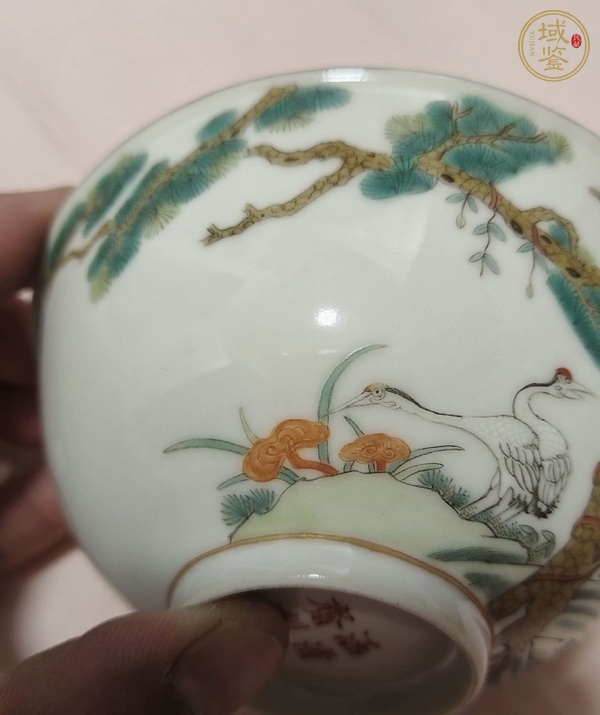 古玩陶瓷粉彩碗真品鑒賞圖