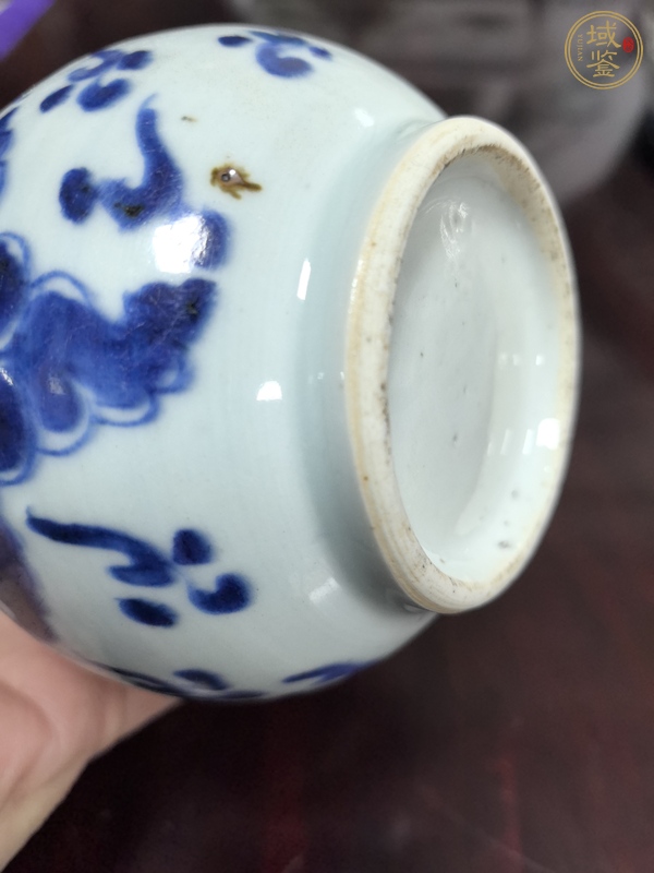 古玩陶瓷青花龍紋膽瓶真品鑒賞圖