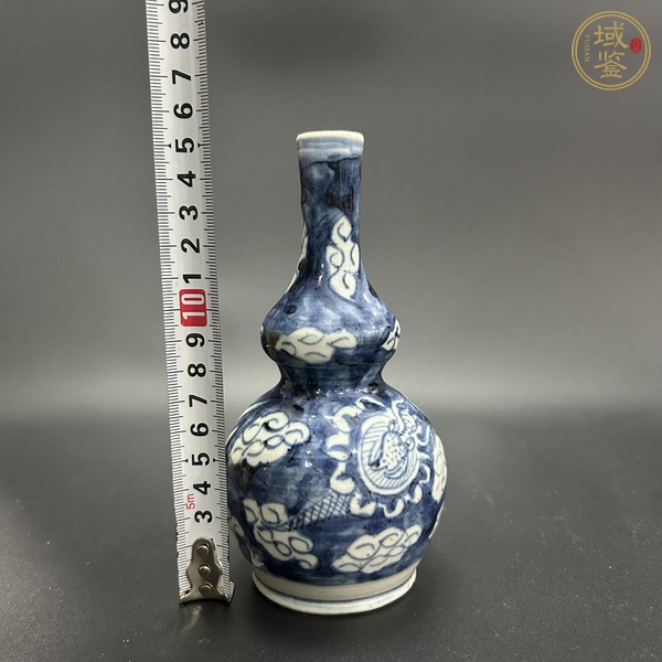 古玩陶瓷青花云龍紋葫蘆瓶真品鑒賞圖