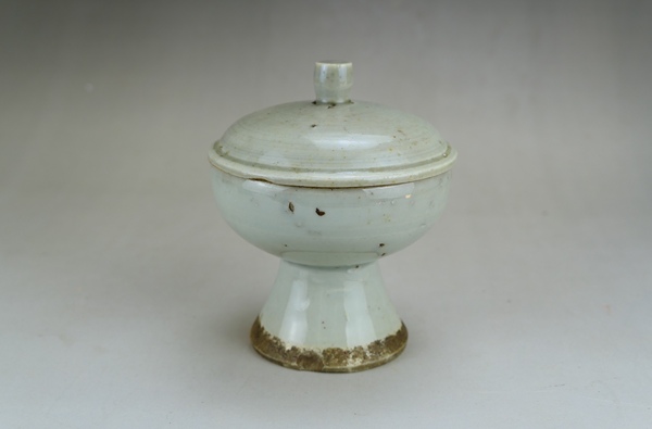 古玩陶瓷精品:元代影青釉瓷豆（罕見影青器）拍賣，當(dāng)前價(jià)格1元