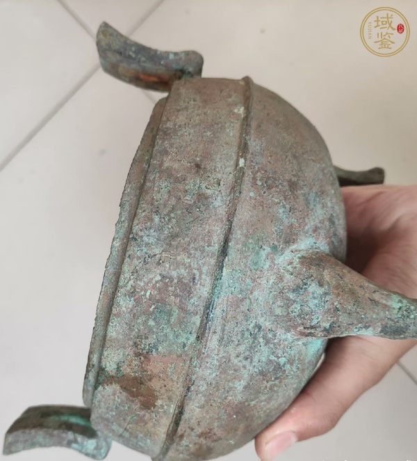 古玩銅器鼎真品鑒賞圖