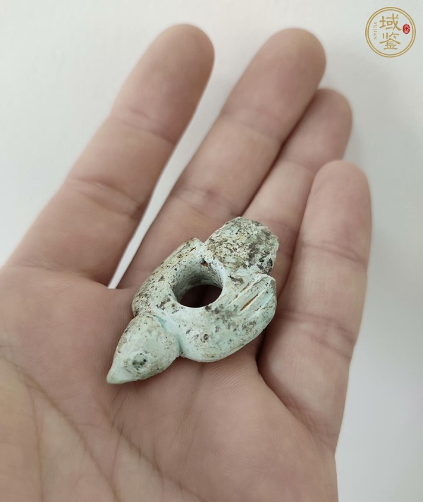 古玩仿古做舊玉鳥型件真品鑒賞圖