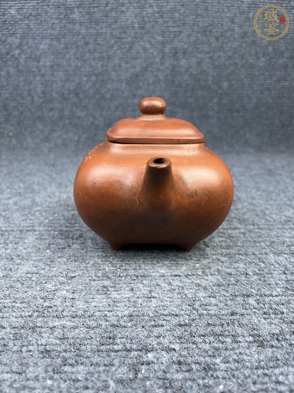 古玩雜項(xiàng)大號(hào)紫砂壺真品鑒賞圖