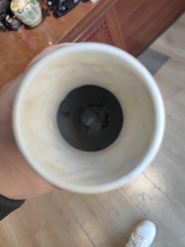 古玩陶瓷晚清郎窯紅釉羅漢瓶拍賣,當前價格9888元