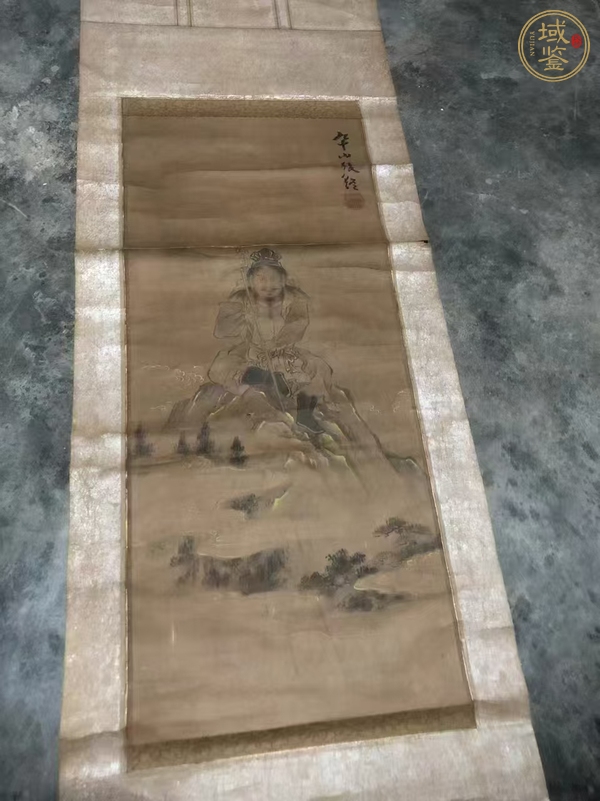 古玩執(zhí)斧者真品鑒賞圖