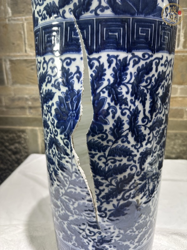 古玩陶瓷青花箭筒真品鑒賞圖