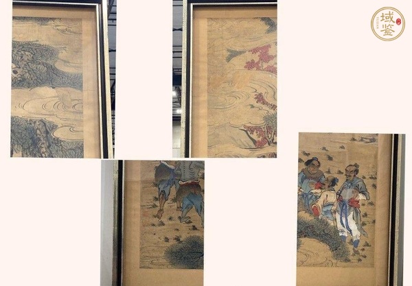 古玩字畫佚名人物畫真品鑒賞圖