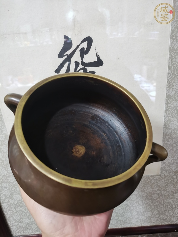 古玩銅器爐真品鑒賞圖