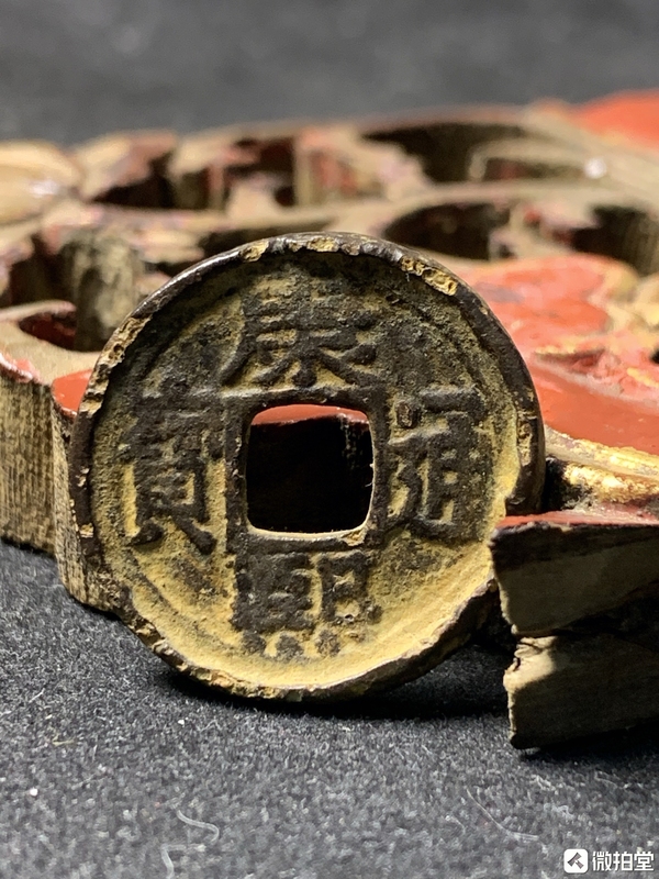 古玩錢(qián)幣康熙通寶羅漢錢(qián)拍賣(mài)，當(dāng)前價(jià)格299元