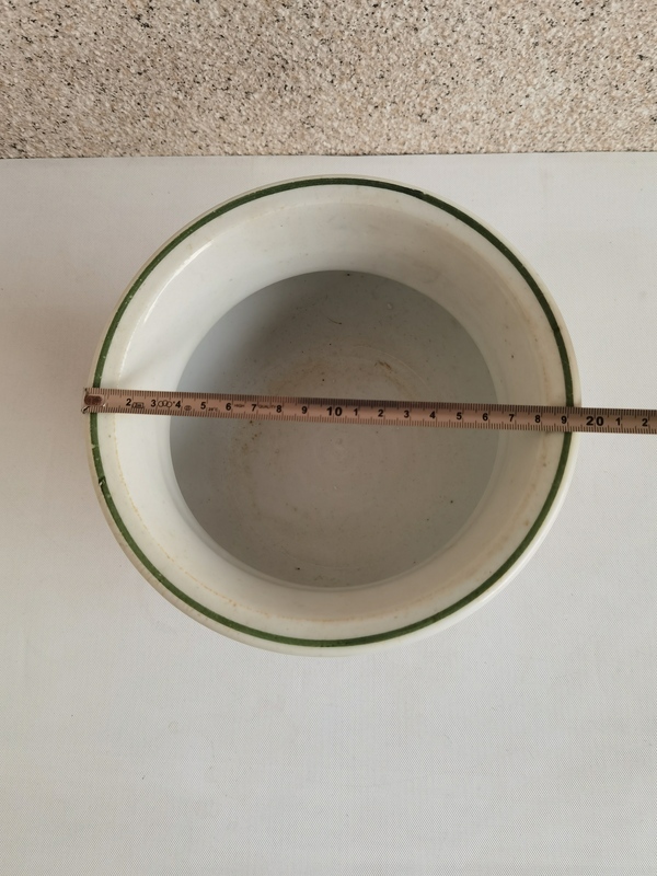 古玩陶瓷釉下彩繪竹報(bào)平安花囊拍賣,當(dāng)前價(jià)格580元