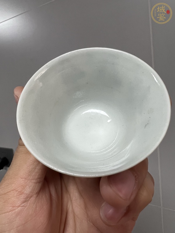 古玩陶瓷青花杯真品鑒賞圖