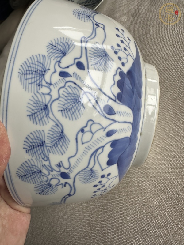 古玩陶瓷青花碗真品鑒賞圖