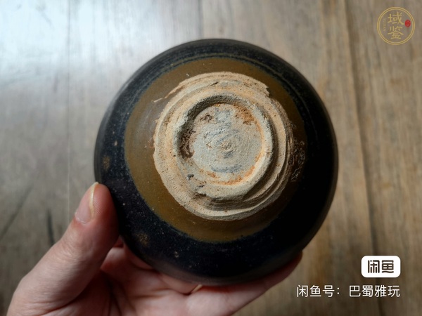 古玩陶瓷宋：吉州窯月影梅茶盞真品鑒賞圖