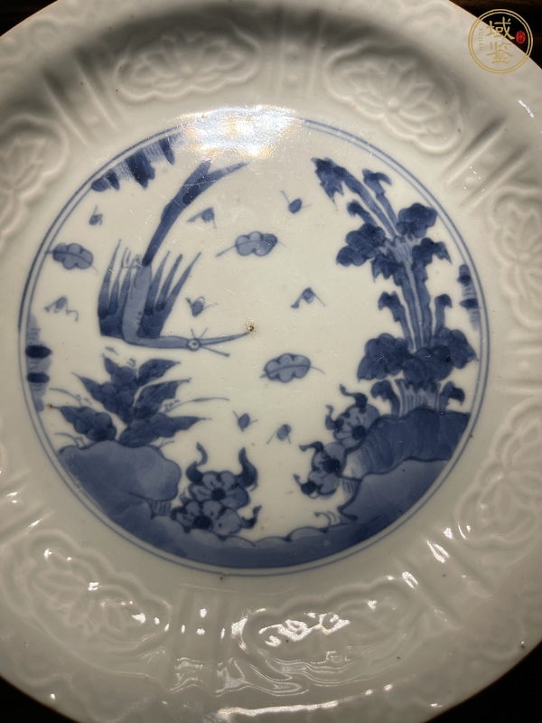 古玩陶瓷青花盤真品鑒賞圖