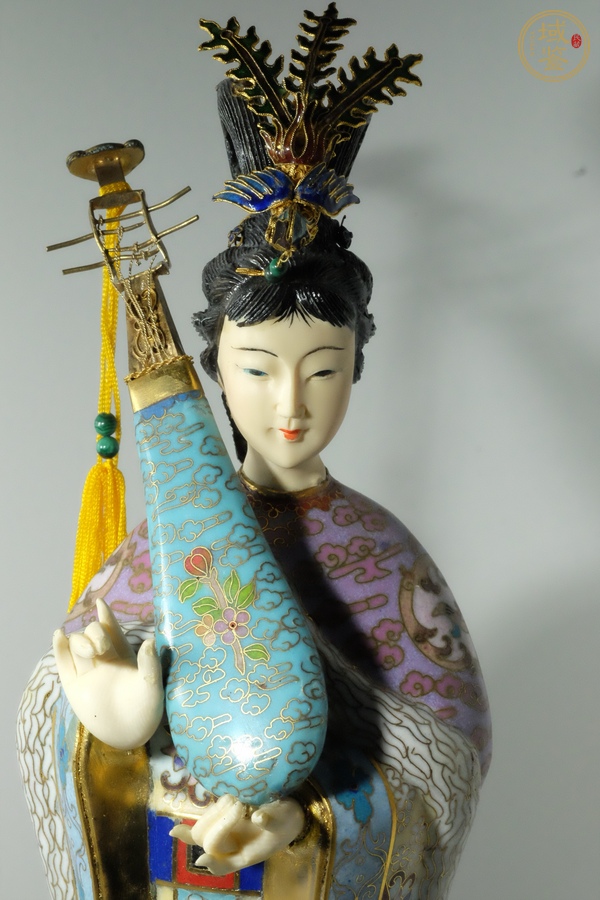 古玩雜項(xiàng)景泰藍(lán)人物真品鑒賞圖