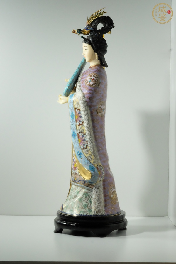 古玩雜項(xiàng)景泰藍(lán)人物真品鑒賞圖