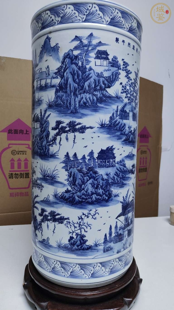 古玩陶瓷箭筒真品鑒賞圖