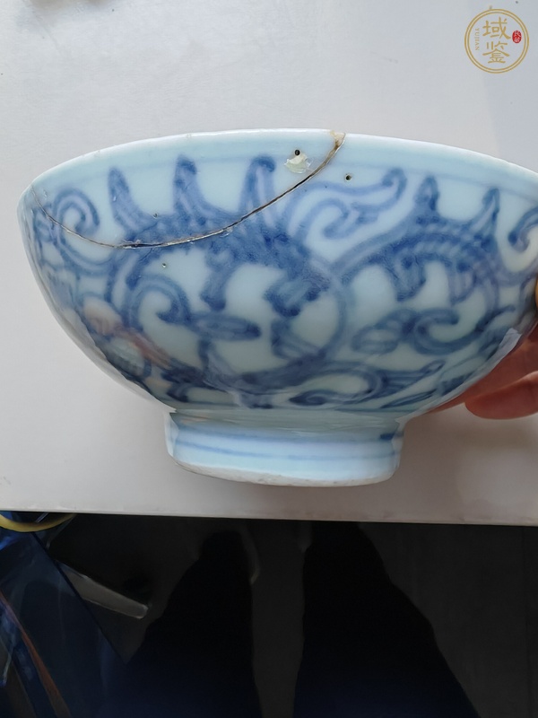 古玩陶瓷青花碗真品鑒賞圖