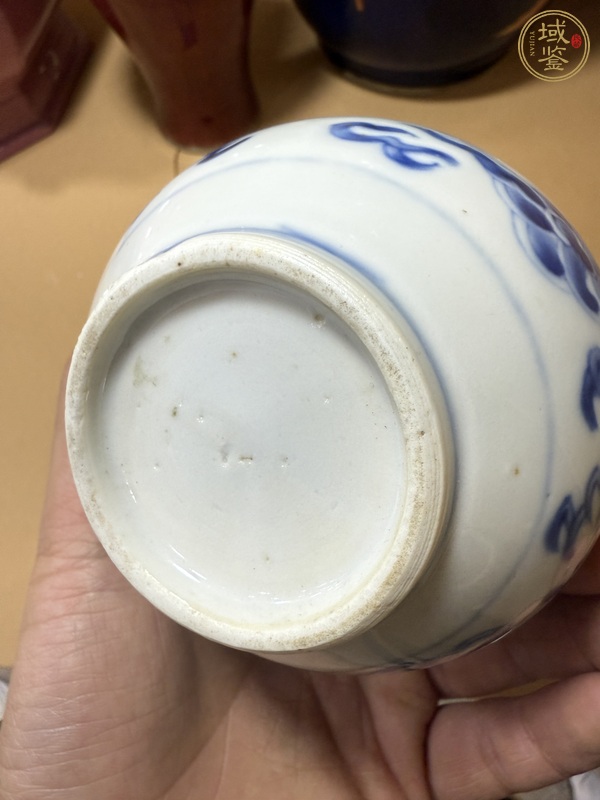 古玩陶瓷龍紋青花錐把瓶真品鑒賞圖