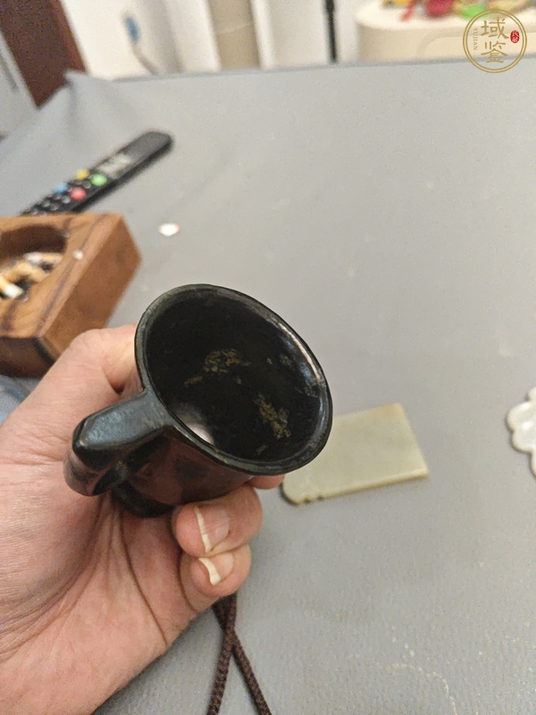 古玩玉器地方玉杯真品鑒賞圖