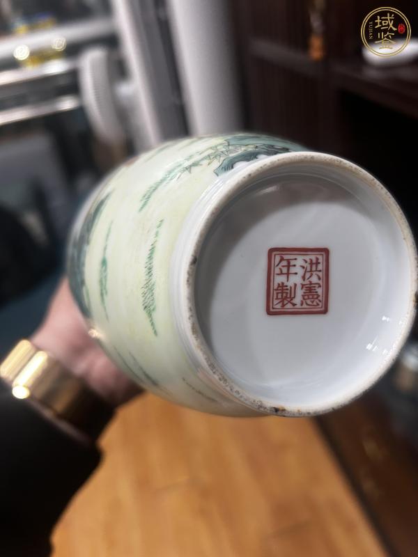 古玩陶瓷粉彩瓶真品鑒賞圖