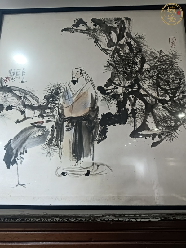 古玩字畫長春圖真品鑒賞圖