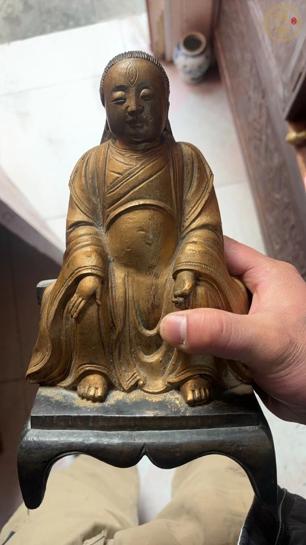 古玩銅器真武大帝真品鑒賞圖