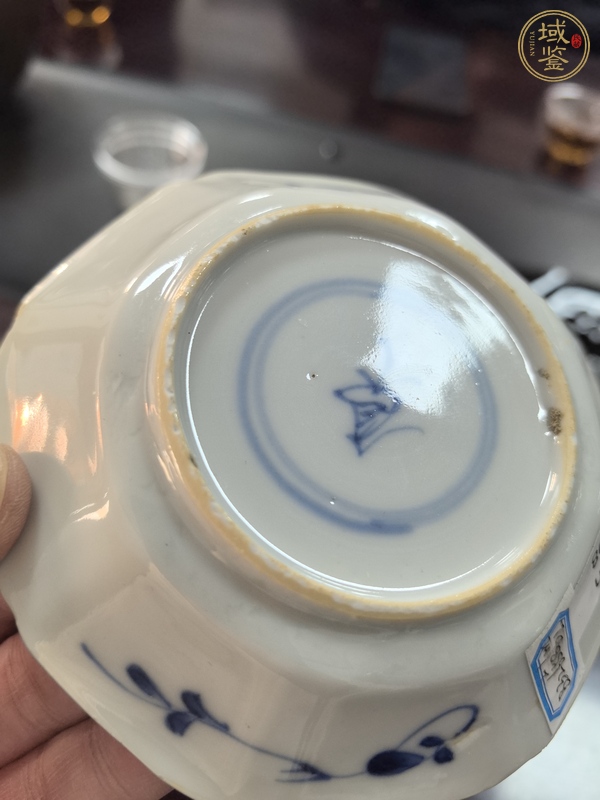 古玩陶瓷青花杯碟真品鑒賞圖