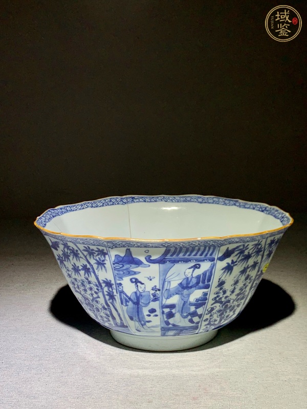 古玩陶瓷青花碗真品鑒賞圖