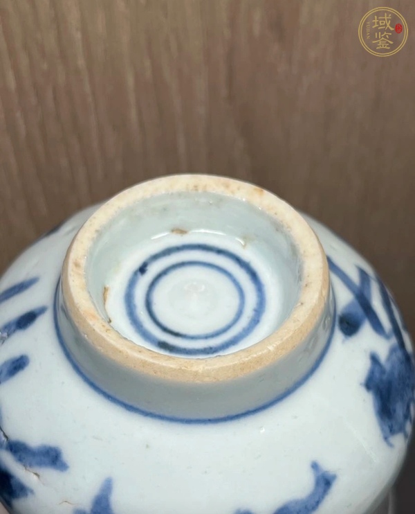 古玩陶瓷博古圖青花香爐真品鑒賞圖