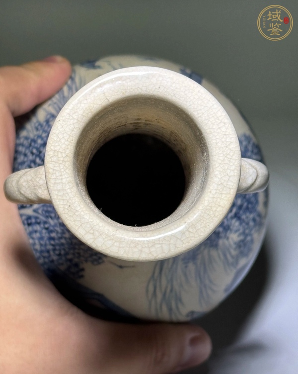 古玩陶瓷青花瓶真品鑒賞圖