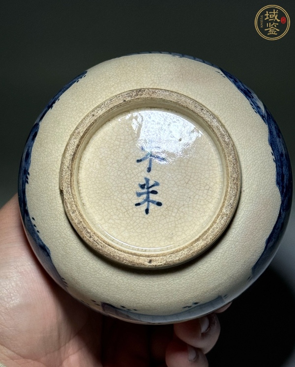 古玩陶瓷青花瓶真品鑒賞圖