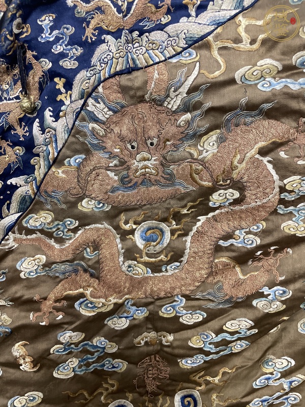 古玩雜項(xiàng)吉服龍袍真品鑒賞圖