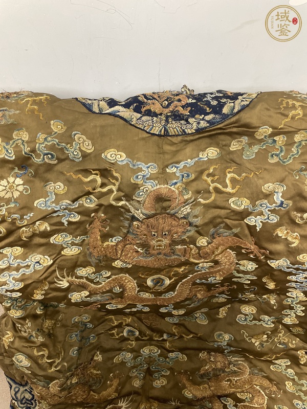 古玩雜項(xiàng)吉服龍袍真品鑒賞圖