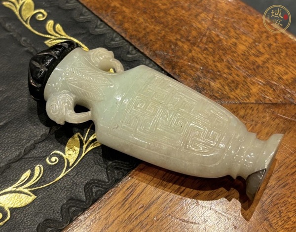 古玩玉器玉石賞瓶真品鑒賞圖