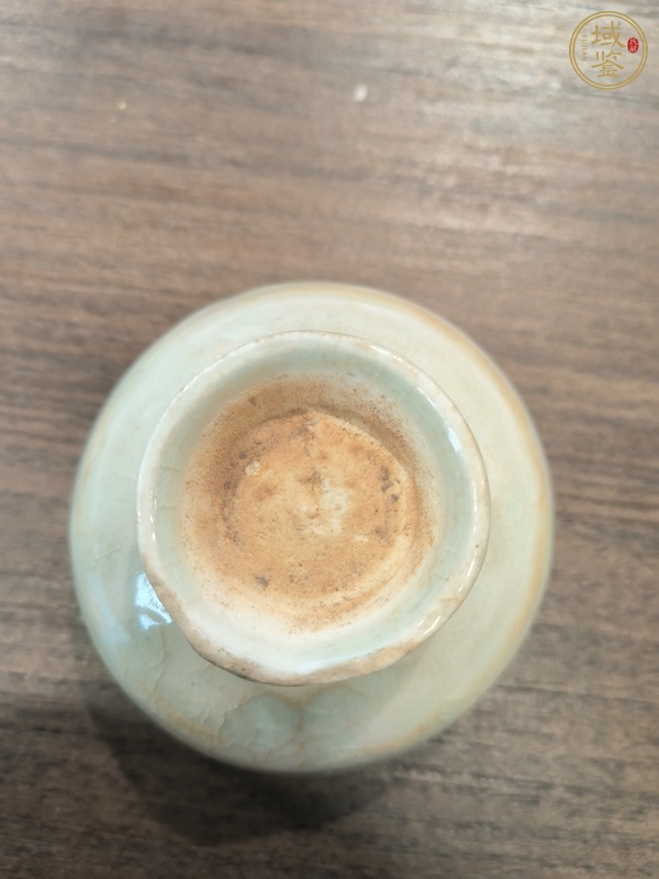 古玩陶瓷青白釉刻花高足杯真品鑒賞圖