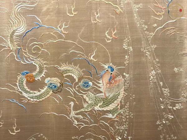 古玩雜項刺繡真品鑒賞圖