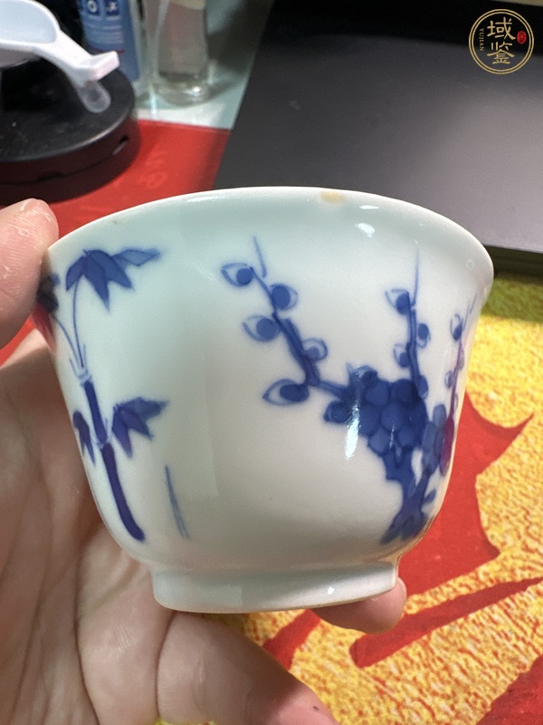 古玩陶瓷青花杯真品鑒賞圖