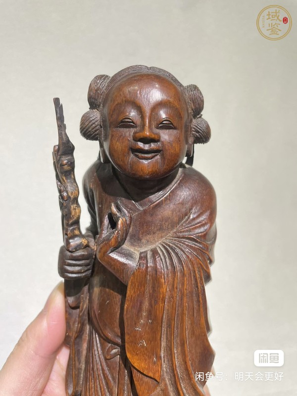 古玩雜項(xiàng)竹雕人物真品鑒賞圖