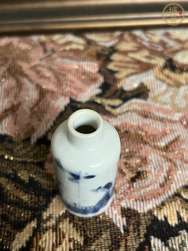 古玩陶瓷青花鼻煙壺真品鑒賞圖