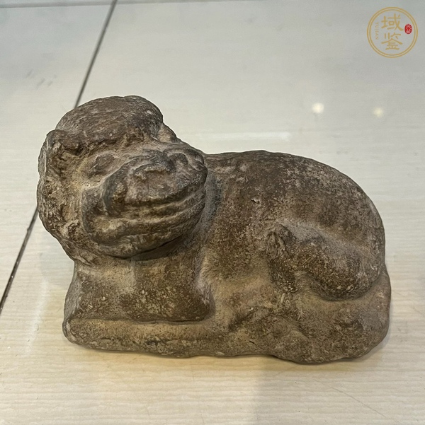 古玩雜項(xiàng)青石獸真品鑒賞圖