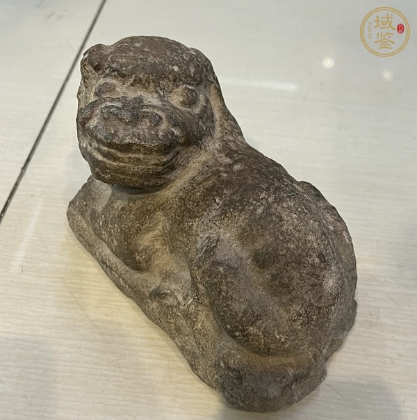 古玩雜項(xiàng)青石獸真品鑒賞圖