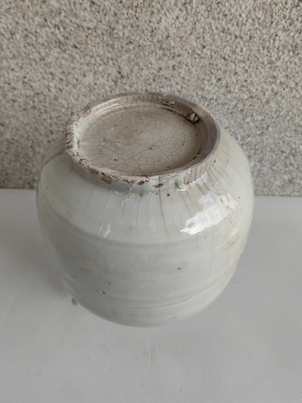 古玩陶瓷青白釉盤口壺拍賣,當前價格980元