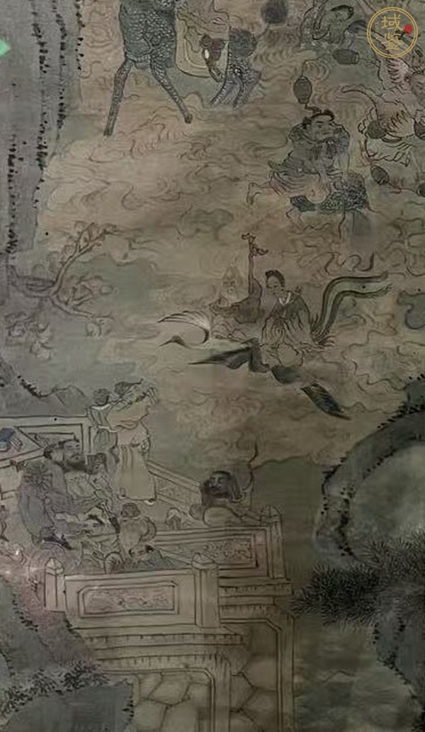 古玩字畫佚名人物畫真品鑒賞圖