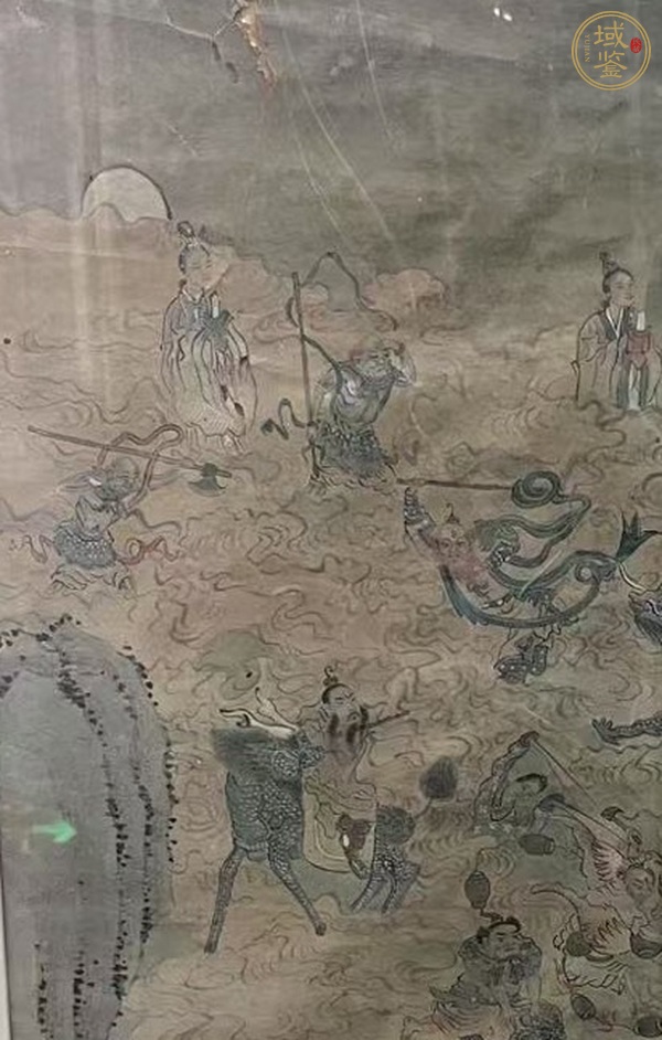 古玩字畫佚名人物畫真品鑒賞圖